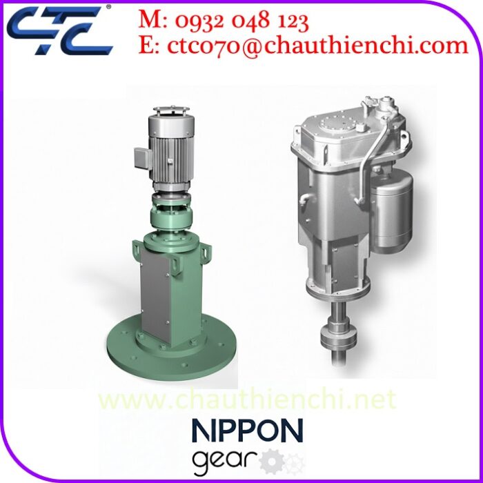 Nippon Gear thiết bị khuấy chất lượng